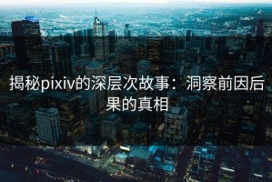 揭秘pixiv的深层次故事：洞察前因后果的真相